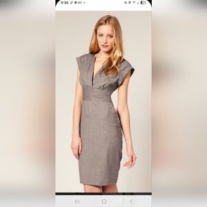 Elegant Gray Women's Dress